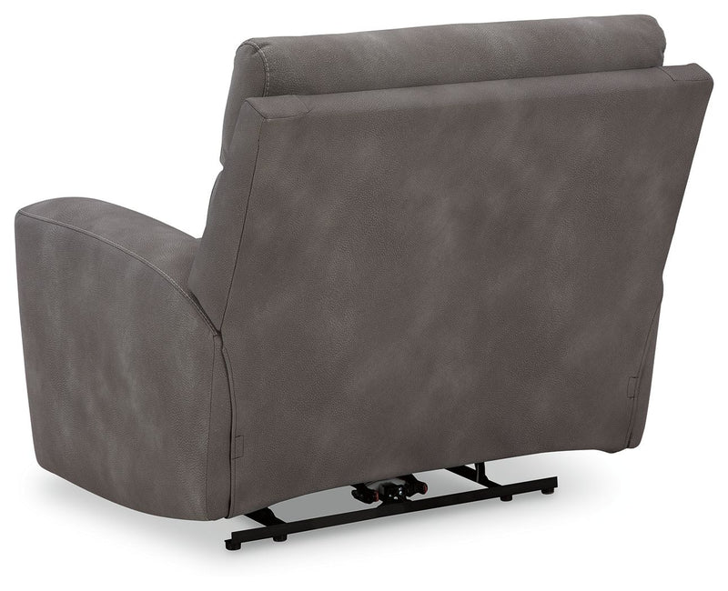 Next-Gen Durapella - Power Recliner With Adj Headrest - R&R Furniture Gallery (Fountain Valley, CA)