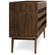 Clarkson - Sideboard Buffet - Rustic Natural Aged Brown - R&R Furniture Gallery (Fountain Valley, CA)