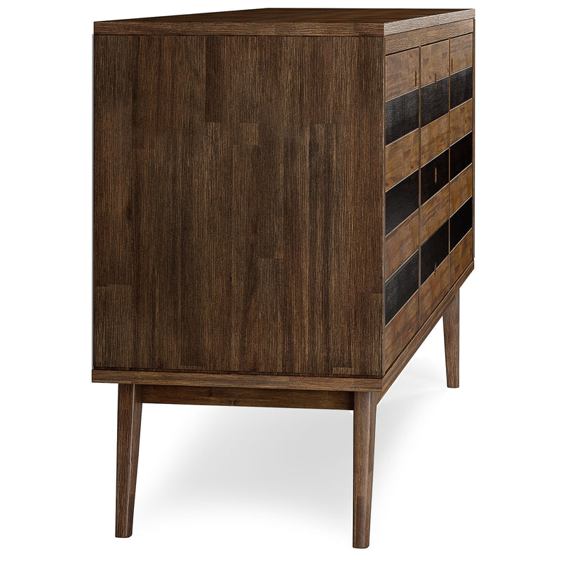 Clarkson - Sideboard Buffet - Rustic Natural Aged Brown - R&R Furniture Gallery (Fountain Valley, CA)