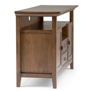 Redmond - Tall TV Media Stand - Rustic Natural Aged Brown - R&R Furniture Gallery (Fountain Valley, CA)
