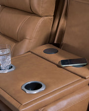 Knightington - Power Reclining Sofa With Audio Seating - R&R Furniture Gallery (Fountain Valley, CA)