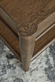 Roanhowe - Rectangular End Table - Brown - R&R Furniture Gallery (Fountain Valley, CA)