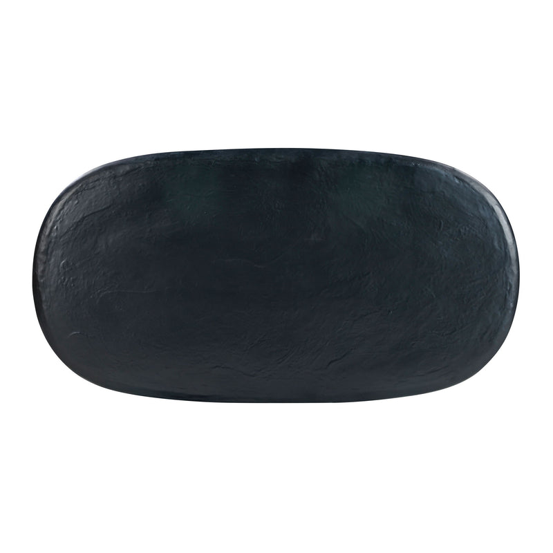 Elika - Faux Plaster Oval Dining Table - R&R Furniture Gallery (Fountain Valley, CA)