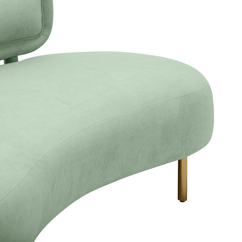 Tischa - Boucle Velvet Sofa - R&R Furniture Gallery (Fountain Valley, CA)