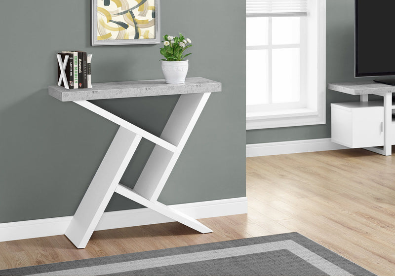 Accent Console Table For Entryway, Spacious Table Top, Contemporary & Modern - R&R Furniture Gallery (Fountain Valley, CA)