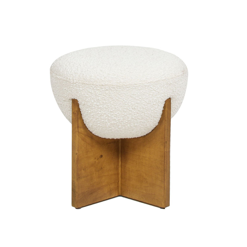 Bali - Round Upholstered Ottoman - R&R Furniture Gallery (Fountain Valley, CA)