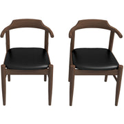 Leon - Mid-Century Modern Dining Chair (Set of 2) - R&R Furniture Gallery (Fountain Valley, CA)