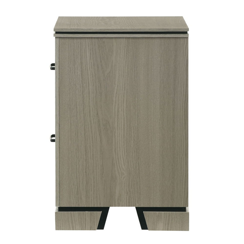 Joanna - Nightstand - Weathered Gray - R&R Furniture Gallery (Fountain Valley, CA)