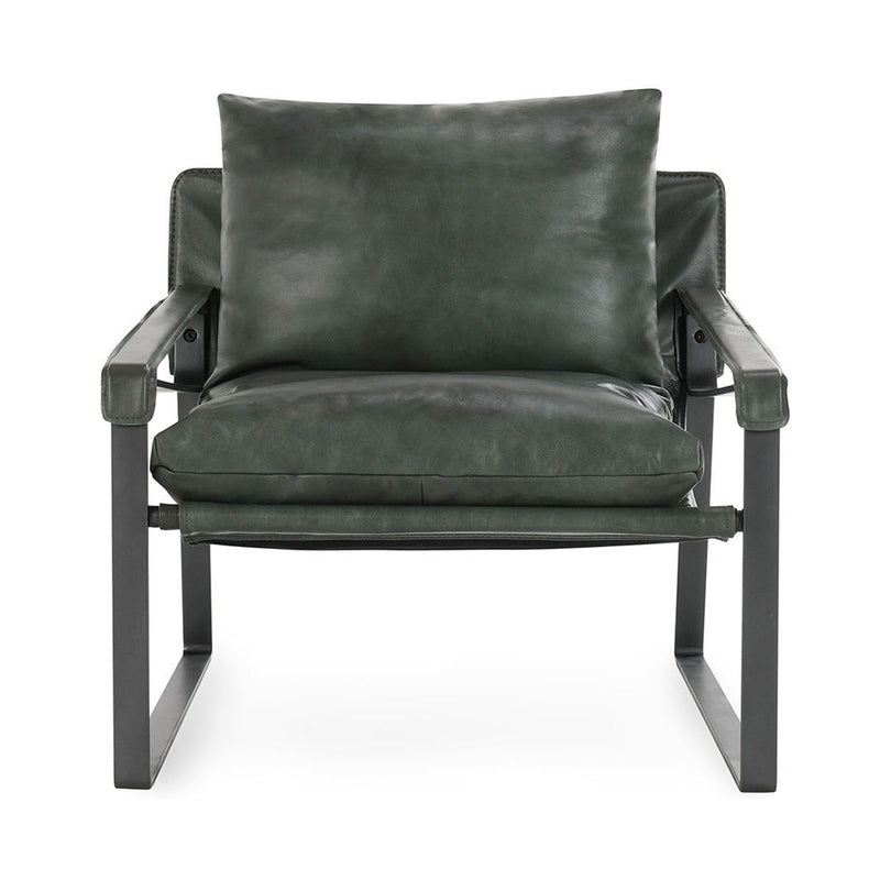 Classic Home Morgan accent arm chair with plush upholstery and wooden legs, designed for stylish comfort.