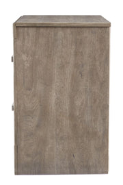 Culverbach - Two Drawer Night Stand - Gray - R&R Furniture Gallery (Fountain Valley, CA)