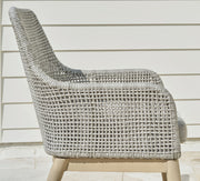 Seton Creek - Arm Chair With Cushion (Set of 2) - Gray - R&R Furniture Gallery (Fountain Valley, CA)