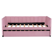 Upholstered Daybed With Ergonomic Design Backrest - R&R Furniture Gallery (Fountain Valley, CA)