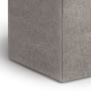 Rockwood - Upholstered Cube Storage Ottoman With Tray - R&R Furniture Gallery (Fountain Valley, CA)