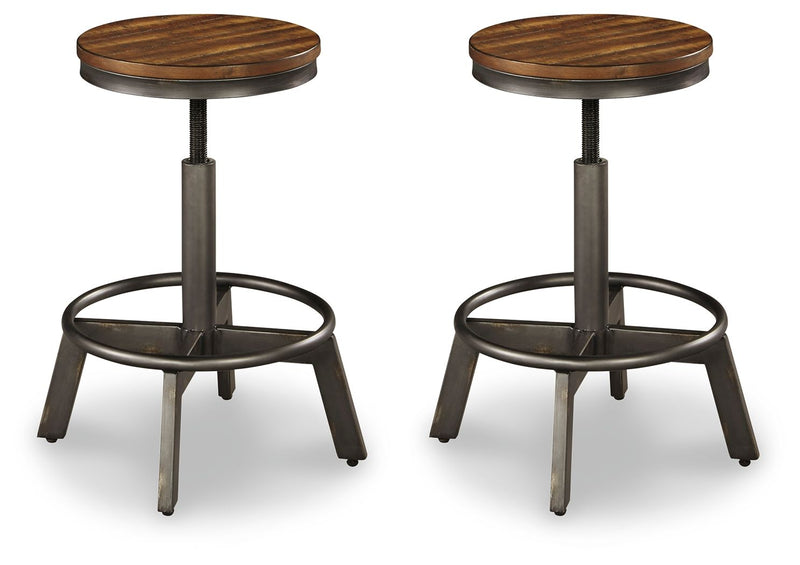 Torjin - Swivel Stool (Set of 2) - R&R Furniture Gallery (Fountain Valley, CA)
