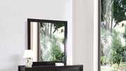 Modern Burlington wall mirror by Glory Furniture featuring a sleek, transitional design with a stylish frame and reflective surface.