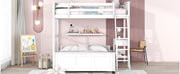 Full Over Full Bunk Bed With Desk - R&R Furniture Gallery (Fountain Valley, CA)