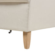 Alana - L-Shape Reversible Sectional Sofa - Light Beige - R&R Furniture Gallery (Fountain Valley, CA)