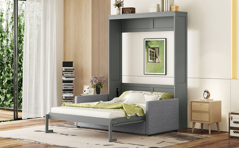 Murphy Wall Bed With Cushion - R&R Furniture Gallery (Fountain Valley, CA)