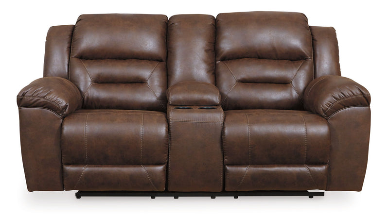Stoneland - Reclining Loveseat - R&R Furniture Gallery (Fountain Valley, CA)