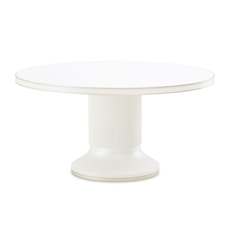 La Marisia - Round Dining Table - Creamy Pearl - R&R Furniture Gallery (Fountain Valley, CA)