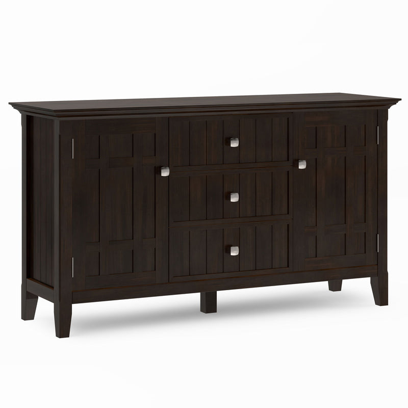Bedford - Sideboard Buffet - Dark Tobacco Brown - R&R Furniture Gallery (Fountain Valley, CA)