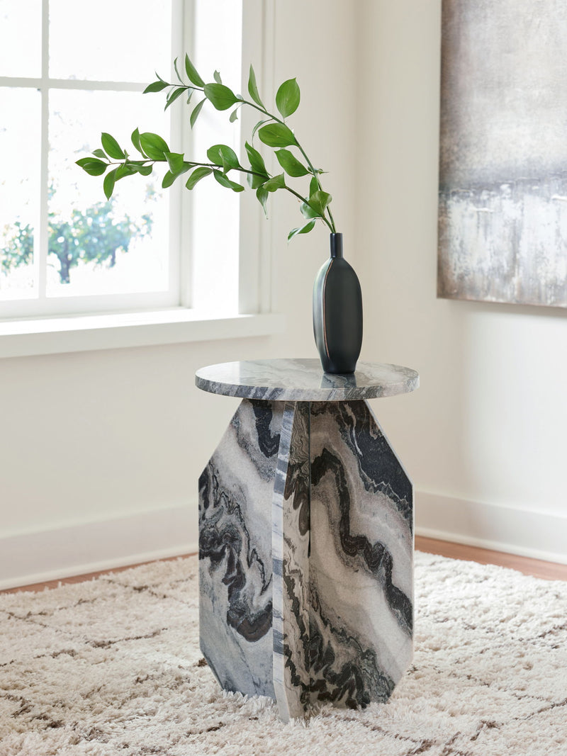 Wrenlane - Accent Table - Black / White / Taupe - R&R Furniture Gallery (Fountain Valley, CA)