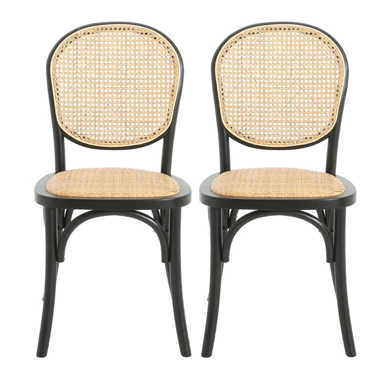 Vintage Style Dining Chairs (Set of 2) - R&R Furniture Gallery (Fountain Valley, CA)