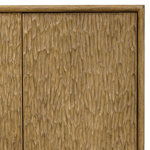 Stevenson - Wood 4 Door Cabinet - Natural