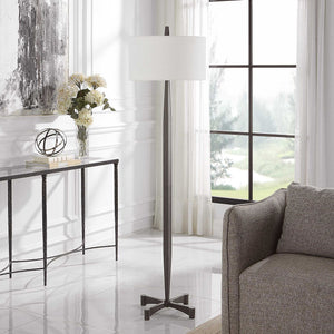 Counteract - Rust Metal Floor Lamp