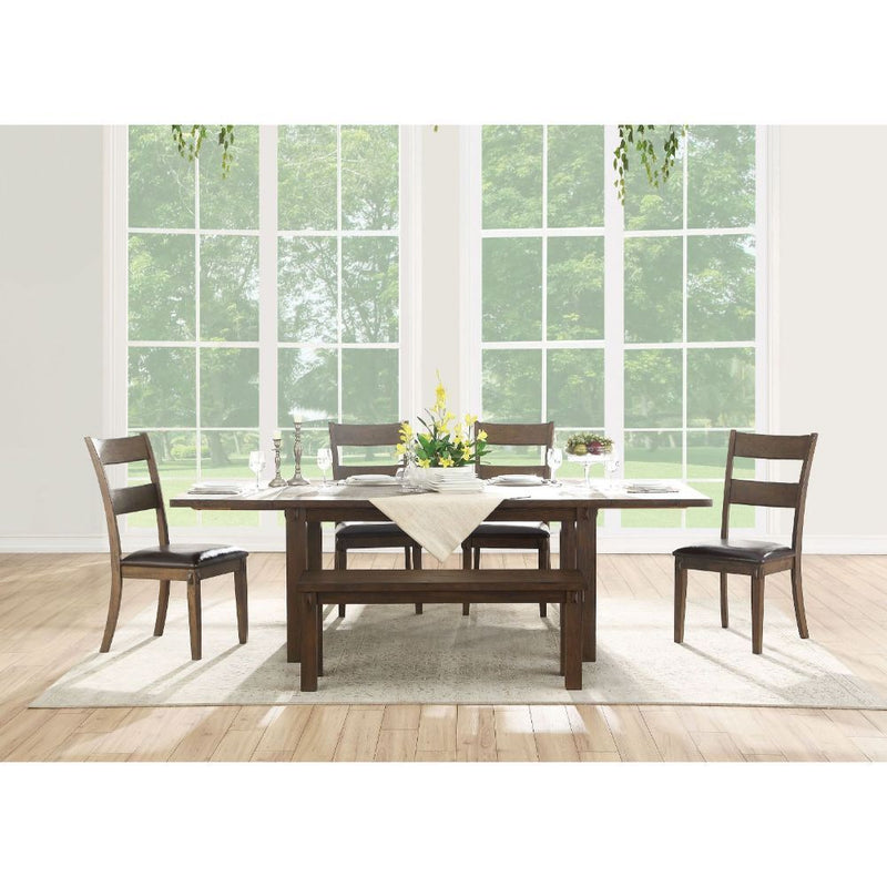 Nabirye - Dining Table - Dark Oak - R&R Furniture Gallery (Fountain Valley, CA)