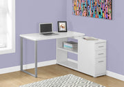 Computer Desk, Home Office, Corner, Left, Right Set - Up, Storage Drawers, L Shape, Laptop, And Contemporary & Modern - R&R Furniture Gallery (Fountain Valley, CA)