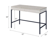Wendral - Writing Desk - Natural & Black - R&R Furniture Gallery (Fountain Valley, CA)