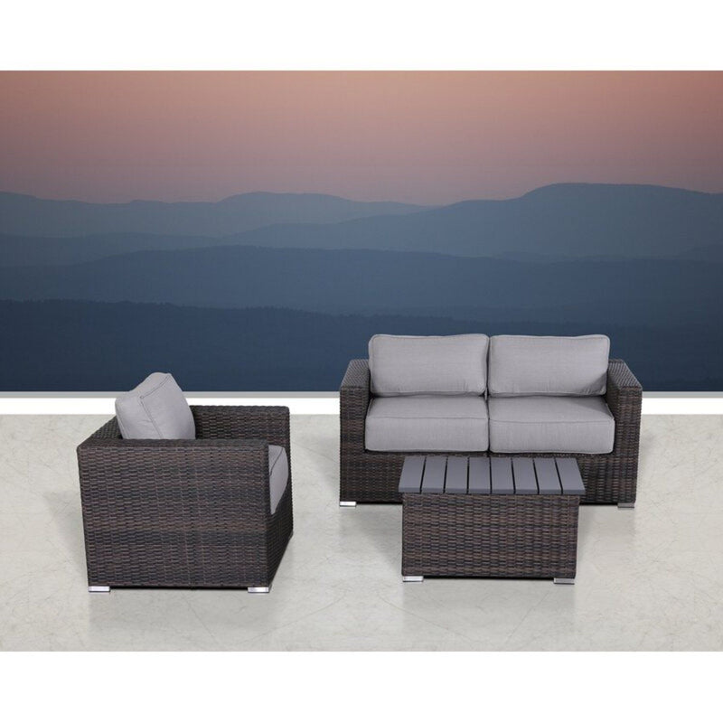 Stylish Sofa Seating Group With Cushions Perfect For Outdoor Gatherings - R&R Furniture Gallery (Fountain Valley, CA)