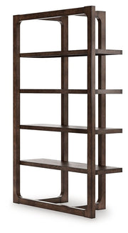 Breckington - Bookcase - Dark Brown - R&R Furniture Gallery (Fountain Valley, CA)