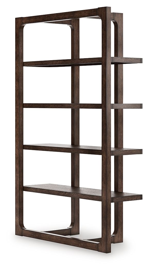 Breckington - Bookcase - Dark Brown - R&R Furniture Gallery (Fountain Valley, CA)