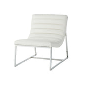 Wilmouth - Roll Occasional Chair - White - R&R Furniture Gallery (Fountain Valley, CA)