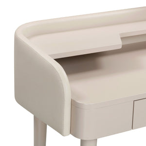 Penelope - Vegan Leather Wrapped Vanity Desk - R&R Furniture Gallery (Fountain Valley, CA)