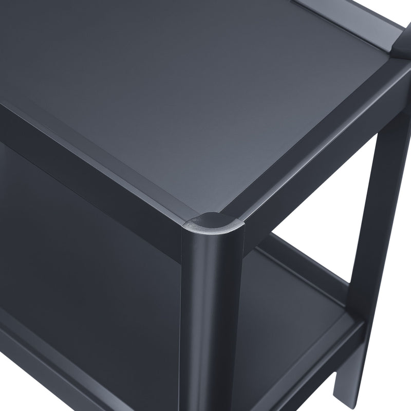 Yonda - Nightstand With 2 Shelves - R&R Furniture Gallery (Fountain Valley, CA)