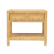 Amara - Rattan Nightstand - Natural - R&R Furniture Gallery (Fountain Valley, CA)