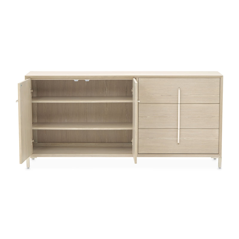 Lotus Bay - Sideboard - Sand - R&R Furniture Gallery (Fountain Valley, CA)