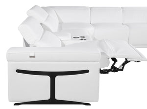 1126 - 10-Piece U-Shaped Sectional Sofa In With 4 Power Recliners & Power Headrests
