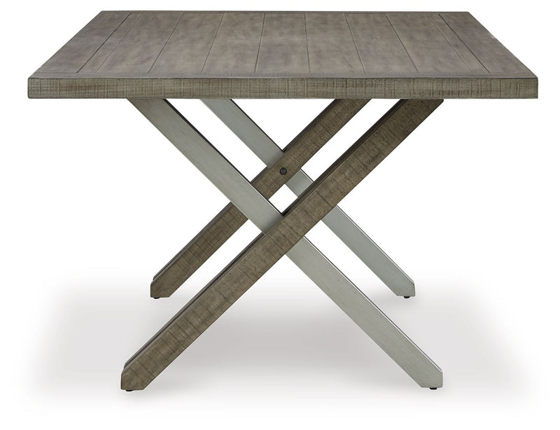 Krystanza - Rectangular Dining Room Table - Weathered Gray - R&R Furniture Gallery (Fountain Valley, CA)