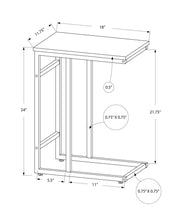 Accent Table, C - Shaped, Contemporary & Modern, Versatile Use - R&R Furniture Gallery (Fountain Valley, CA)