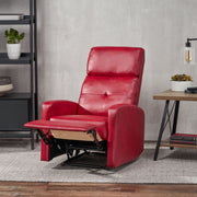 Contemporary Recliner Chair With Push Back Function - R&R Furniture Gallery (Fountain Valley, CA)
