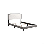 Bed (All in One Box) - Two Tone - R&R Furniture Gallery (Fountain Valley, CA)