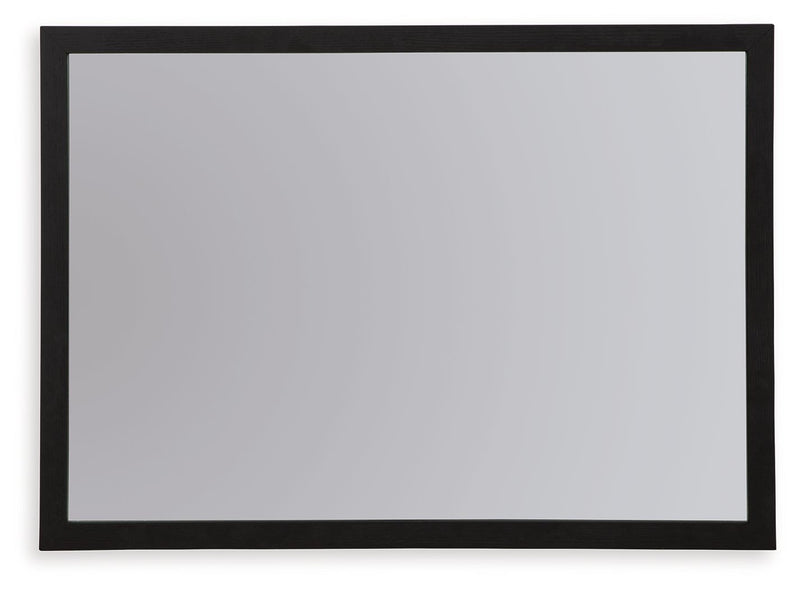 Danziar - Bedroom Mirror - Black - R&R Furniture Gallery (Fountain Valley, CA)