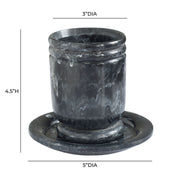 Channeled - Swirl Resin Kiddush Cup - R&R Furniture Gallery (Fountain Valley, CA)