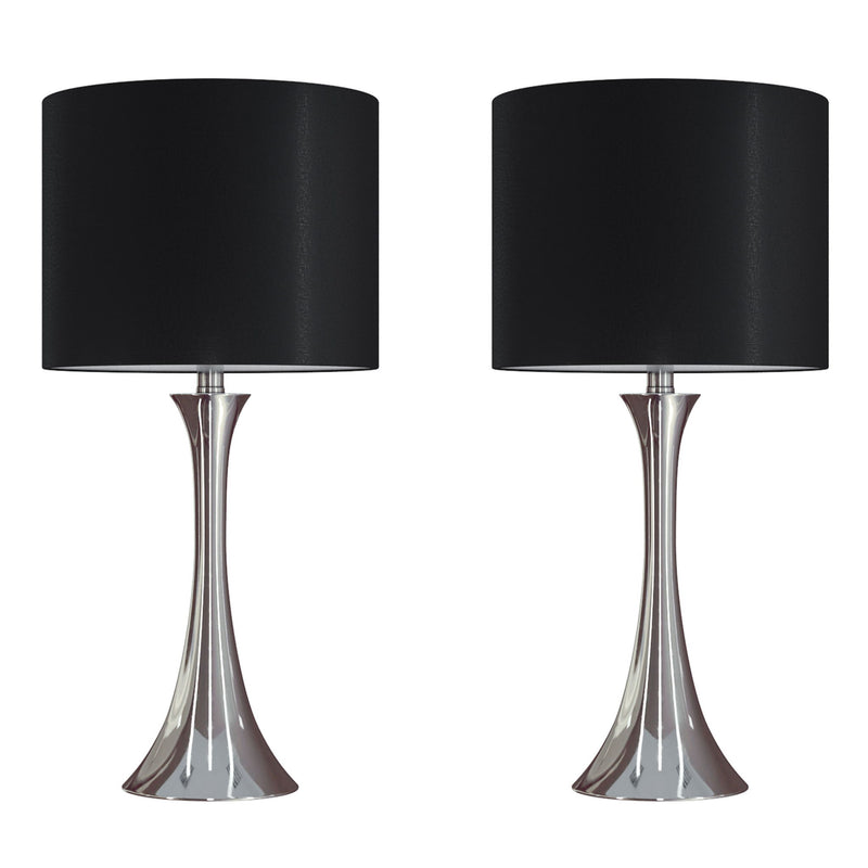 Lumi Source Lenuxe modern table lamp set with sleek contemporary design, featuring two stylish lamps with minimalist bases and shades.