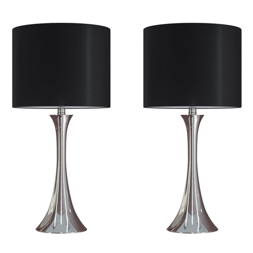 Lumi Source Lenuxe modern table lamp set with sleek contemporary design, featuring two stylish lamps with minimalist bases and shades.