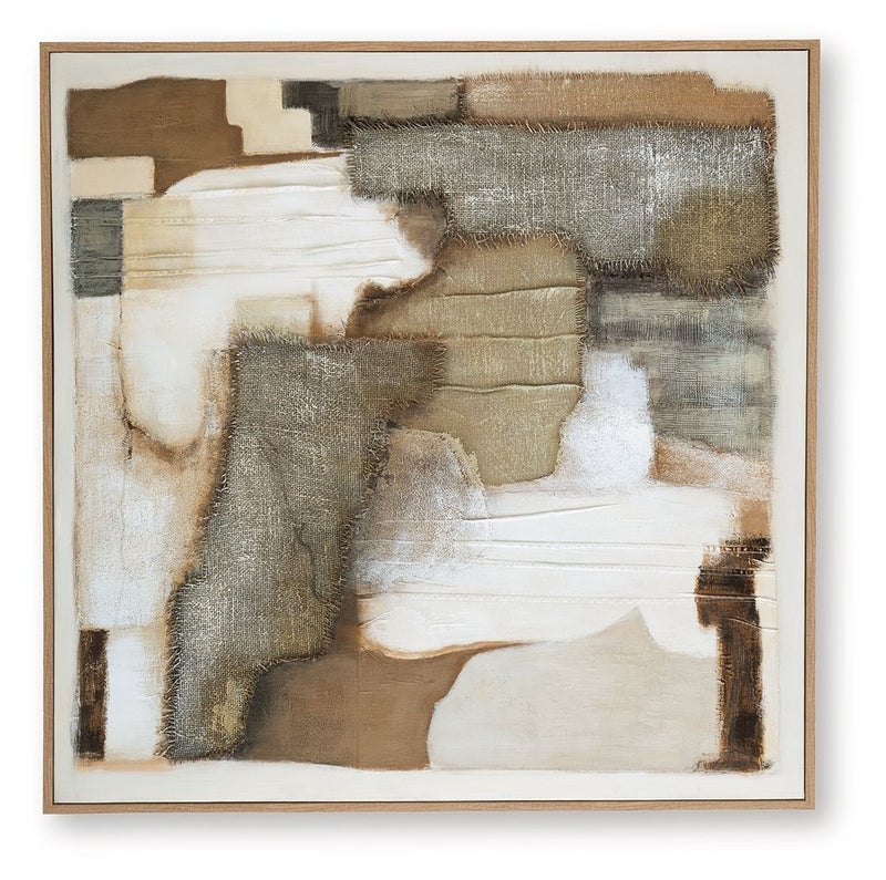 Wylander - Wall Art - Tan / Brown / Gray - R&R Furniture Gallery (Fountain Valley, CA)